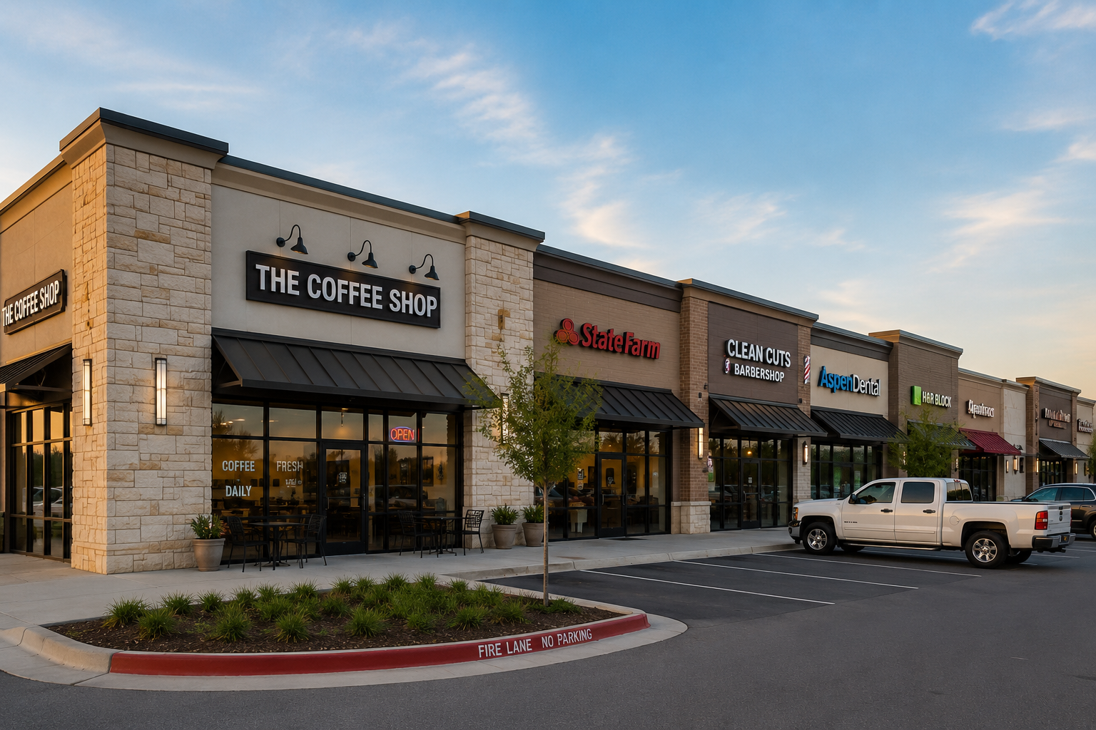 Retail storefront cleaning across Northwest Texas